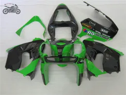 Personalizza carenature moto per Kawasaki ZX9R 2002 2003 verde nero kit carena cinese Ninja ZX-9R 02 ZX 9R 03 PP2