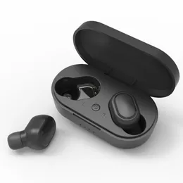 M1 TWS Bluetoothイヤホンワイヤレス5.0 Stero Earbudsリテールボックスとスマートな携帯電話のための携帯用ヘッドフォンをキャンセルするインテリジェントなノイズ