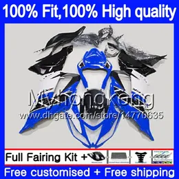 Injection OEM For KAWASAKI ZX-636 ZX6R 2013 2014 2015 2016 2017 Black Blue 207MY.41 ZX 636 600CC ZX636 ZX 6R ZX-6R 13 14 15 16 17 Fairing