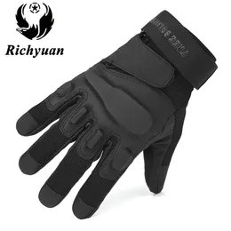 Militärische Taktische Handschuhe Outdoor Sport Voll Finger Armee Kampf Motorrad Rutschfeste Männer Carbon Faser Schildpatt Handschuhe