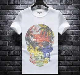 Nowy Diament Kamień Kobieta Tshirt Hot Wiertło Krótki Rękaw Topy Tees Moda Casual T Shirt Kobiety Odzież Koszulki 01