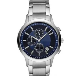 Gratis frakt Classic Fashion Men's Klockor AR11164 11164 Quartz Chronograph klockor är högkvalitativa + origianl-låda