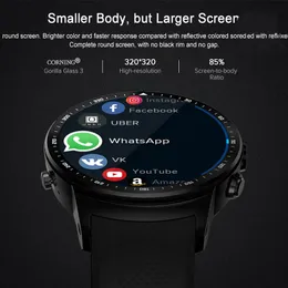 Novo Chamada Bluetooth Smart Watch Taxa Cardíaca Android 5.1 Câmera 2.0MP 1.53 polegada Rodada GPS MTK6580 Quad Núcleo 16GB Telefone Celular 3G