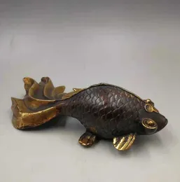 escritório decoração da casa rico e próspero mais de casa peixinho cobre puro bronze ornamentos de ouro fluxo de peixinho artesanato