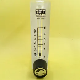 Czujnik miernika przepływu gazu tlenowego powietrza przepływomierz caudalimetro licznik wskaźnik O2 gazomierz tlenowy przełącznik urządzenia przepływowego LZQ-6 0-5L/Min