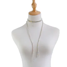 Wholesale- pendant choker statement necklace for woman fashion designer super glittering beautiful luxury diamond rhinestone