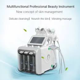 트렌드 핫 제품 6 in 1 Face Skin Care Spa 다기능 Beaut 장비 페이스 머신, Hydro Facial Machine