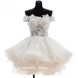 Darmowa Wysyłka Nowy Piękny Krótki Suknie Homecoming Sweetheart Kwiaty Organza Graduation Dresses Party Prom Formalna Suknia GD7779