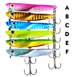 Notícias de Metal Vib Lâmina Lure 11/15 / 21G 5,5 / 6/7 centímetros Sinking Vibration Iscas Vibe Artificial para baixo Pike Perch Pesca Long Shot