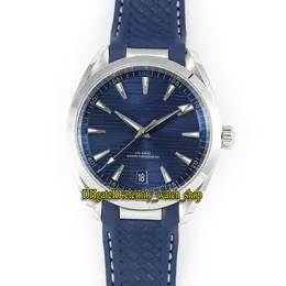 SSS Factory Aqua Terra 150m Series 220 12 41 21 03 001 Blue Dial 8900 Mechaniczne automatyczne męże zegarki 316L-Steel Sport WATC2418