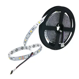 5050 SMD LEDストリップRGBW/RGBWWフレキシブルLEDストリングライトノンウォータープルーフIP20 5M 300 LED 12Vホームパーティーの装飾