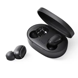 Bluetooth Headset with Mic Charging Box for Cellphone True Stereo Earphones TWS A6S Headphones Noise Cancelling 5.0 Wireless Earbuds
