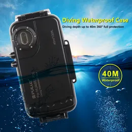 40m/130ft Waterproof Phone Cases for Huawei P20 Pro Diving Housing Photo Video Taking Underwater Cover Outdoor Sports