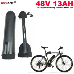 1200W E-Bike Lithium Batteri 48V 13Ah Elektrisk cykelbatteri för original Samsung 18650 13S 48V Batteri för BAFANG 800W Motor