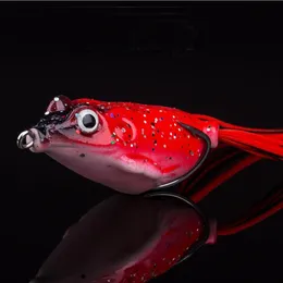 3D Soft Lures Fishing Lure Bait Tackle 5.5cm/13g Rubber Frog Baits