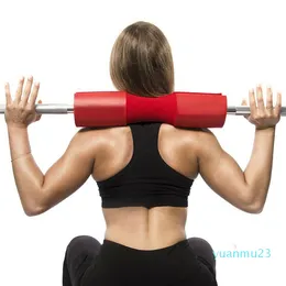 Wholesale-1pc Barbel Pad Foam Squat Bar Neck Protective Pads Shoulder Support For Weight Lifting Hip Thrusts Gym Fitness Sports Accessory