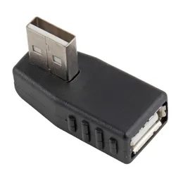 4 Tip Sol Sağ Açı 90 Derece USB 2.0 Bir Erkek Kadın Adaptör Uzatma Connection Dizüstü PC için En Kaliteli AM / AF 145