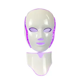 LED Light Therapy Urządzenie Wzmacniacz 7 kolorowy foton mikrokrądowy maszyna skóry odmładza maska ​​twarzy maszyna do piękna