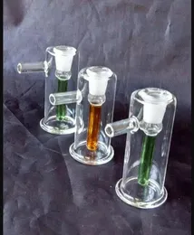 Ligue o acessório bongs de vidro, vidro cachimbos coloridos mini-multi-cores Pipes mão Glas Melhor colher