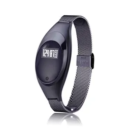Z18 スマートブレスレット血圧血中酸素心拍数モニタートラッカースマートウォッチ防水 Bluetooth 腕時計 IOS iPhone Android 用