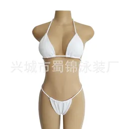 Women Micro G-String Bikini Set Bra Thong Push up Swimwear