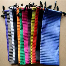 50pcs/lot 18*9cm Optical Glasses Carry Bag Cloth Dust Pouch Pouches For Sunglasses Waterproof Dustproof Sunglasses Pouch