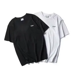 2018 Lato Nowy Top SS16 Vetements List Drukuj Mężczyźni Kobiety Czarny Biały Krótki Rękaw T Shirt Hip Hop Staff Moda Casual Cotton T200516