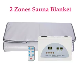 Pain Toxin Removal Far Infrared Slimming Sauna Blanket Weight Loss Beauty Equipment Home Salon Use Detox Blood Circulation Improvement