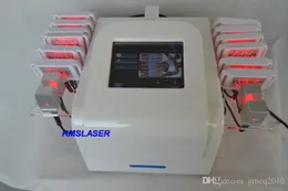 Bärbara 16 kuddar 650nm Lipolaser Slimming Machine Diode Lipo Laser Fieldsuction Machine för fettförbränning Fettsmältande anti-celluliter