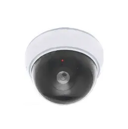 2枚のMool Wireless Dummy Dome Fake Camera Home SurveillanceリアルなセキュリティフラッシュLED