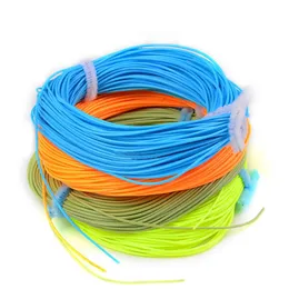 Hot New Wholesale 100FT Weight Forward Floating Fly Fishing Line WF-2F/3F/4F/5F/6F/7F/8F Fly Line