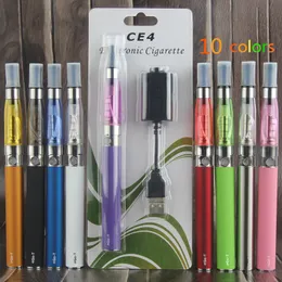 EGO CE4 스타터 키트 1.6ml CE5 Atomizer 블리스 터 포장 1100mAh 900mAh 650mAh Ugo T 배터리 510 스레드