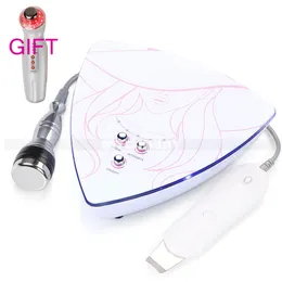 3Mhz Ultrasonic Ultrasound Massager Ultrasonic Skin Scrubber Skin Cleaner Deep Peeling Pores Dirt Gift Photon LED Facial Device