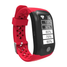 S908 GPS Smart Bransoletka Tętna Monitor Fitness Tracker Smart Watch IP68 Wodoodporny Passometr Sportowy Smart Wristwatch dla iPhone Android