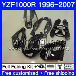 Kropp för Yamaha Thunderace YZF1000R 96 97 98 99 00 01 238HM.1 Glansig svart YZF-1000R YZF 1000R 1996 1997 1998 1999 2000 2001 Fairings Kit