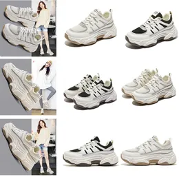 wholesale platform women old dad shoes triple white black fashion breathable comfortable trainer sport designer sneakers 35-40