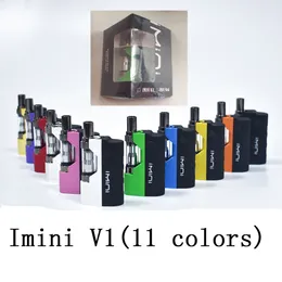 Original Imini Vaporizer Kit 500mAh Battery Mod E Cigarette Liberty V1 Tank Wax Atomizer vape pen Starter Kits For thick oil cartridges 11 Colors