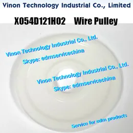 X054D121H02 Wire Pulley. X188D885H01 Plastic Roller. X264D651H01 Wire Pulley. X188C208H02 Idler Pulley DH54600 DH546A for Mitsubishi edm