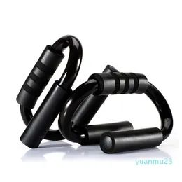 Wholesale-2pcs s Shaped Push-Up Rack Svamp Hand Grip Trainer för att bygga bröstmusklerna Hem eller Gym Träning