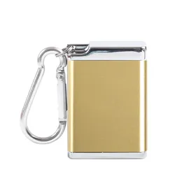 Nyaste färgglada flera stilar Portable Keychain Mini Ashtray Dry Herb Tobak Cigarette Container Case Rökning Hållare Travel Box Hot Sale