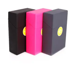 New Spot Direct Selling Portable Plastic Cigarette Box with Gum Spraying and Flip-over Box and Furniture Parts Wholesale