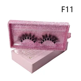 10mm 3D Mink Eyelashes Mink Falso Cílios Macio Natural Espesso Eyelashes Ferramentas de Beleza de Extensão 22 estilos Epacket Frete Grátis