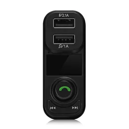 BT53 Samochód Bluetooth Odtwarzacz MP3 Bezprzewodowy nadajnik FM Dual USB Detekcja napięcia bez rękawów