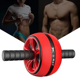 Abdominal Exercise Wheel Abdominal Rollers Exerciser Fitness Workout Gym Great For Arms, Back, Belly Core Trainer T200520