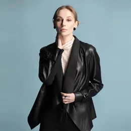 2019 Höst New Women Pu Jacket Coat In Explosion Modeller i Europa och Amerika Lokomotiv Ingen åtkomst CoolJacket