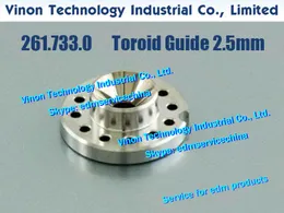 261.733 edm Toroid Guide 2.5mm Dummy for AGIE Classic, Evolution edm Wear Parts 261.733.0, 261733 Dummy for wire guide 2.5mm