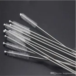 Stainless Steel Straw Cleaning Brush Nylon Straw Cleaners Cleaning Brush for Drinking Pipe Stainless Steel Glass AL