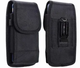 Telefonhölster, Universal Belt Clip Belt Loop Holster Nylon Carrying Pouch Case för 11 Pro Max 11 Pro 11 xs Max XR XS x 8, Galaxy Note Huawei