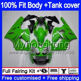 Injection OEM For KAWASAKI ZX 1200 12R 1200CC ZX-12R 2000 2001 222MY.23 Stock green ZX 12 R ZX1200 C 00 01 ZX12R 00 01 100%Fit Fairing