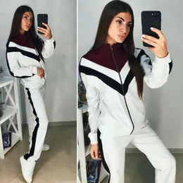 Luxury Sweat Suits Autumn Womens Print Tracksuits Jogger Suits Jacket Pants Set Sporting Suit Womens Hooded Jackets Women